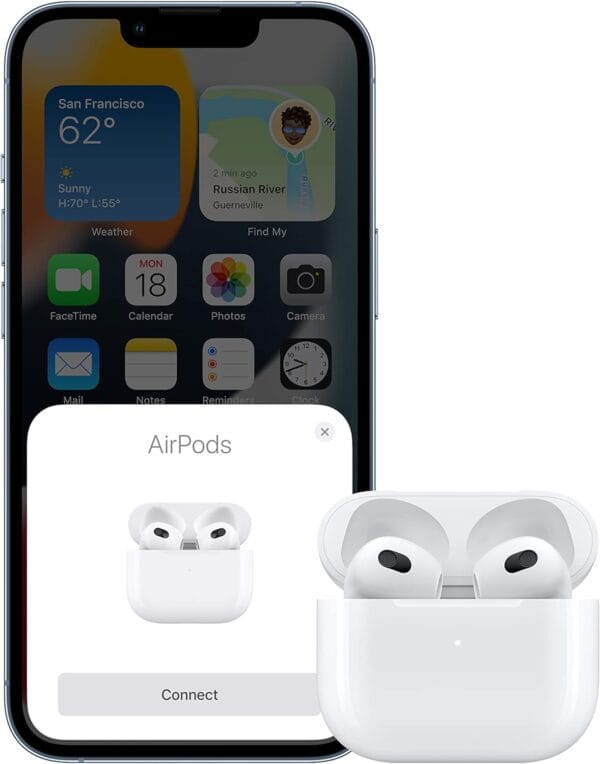 Apple AirPods (3rd Generation) Wireless Ear Buds, Lightning Charging Case Included