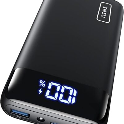 INIU Portable Charger, 22.5W 20000mAh USB C in & Out Power Bank Fast Charging, for both iOS and Android